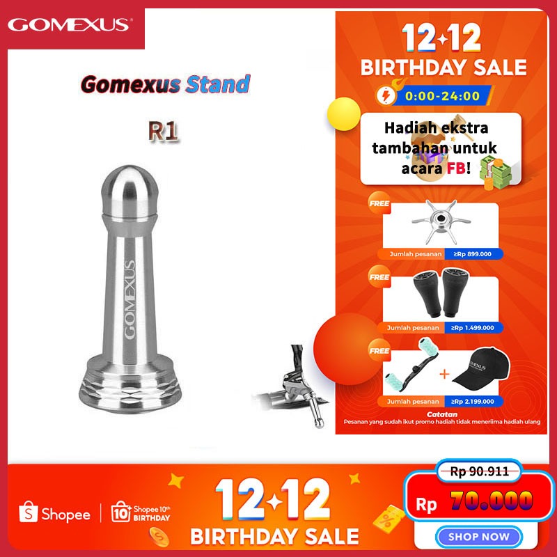 Gomexus Stand Reel 39/42mm Untuk Shimano Ryobi 1000-6000 Langsung Sesuai Deskripsi R1
