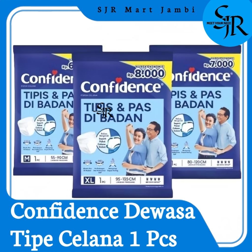 [Pampers Dewasa] Confidence Pants M/L/XL - Popok Celana Dewasa | Kemasan Satuan/perPcs