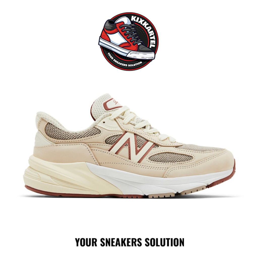 New Balance 990V6 Loro Piana Raw Cashew Made in USA Cream Authentic