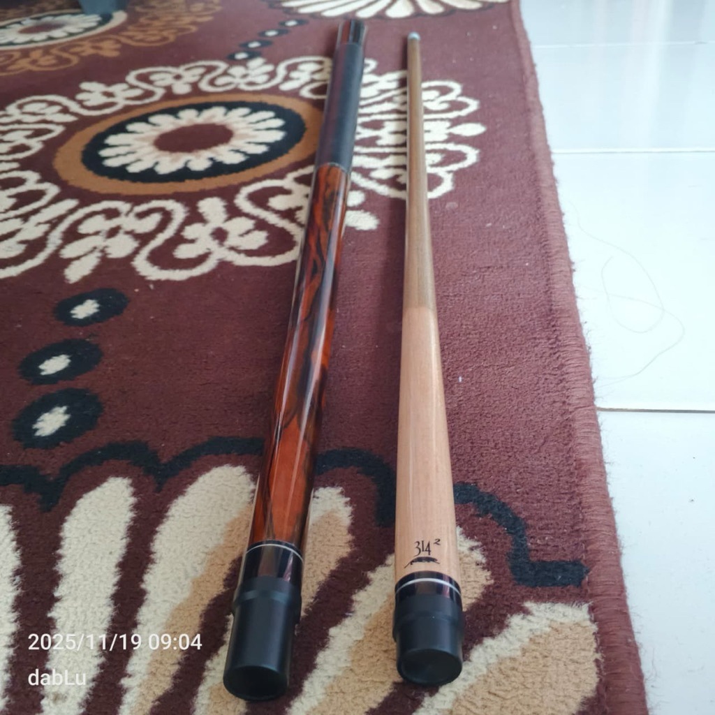 Shaft predator 314² & butt custom ebony