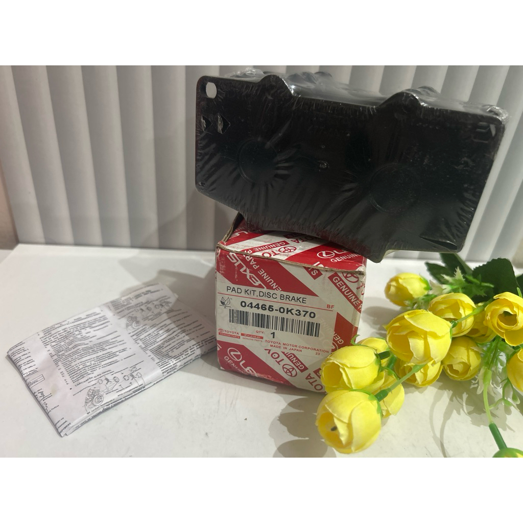 Brake Pad Kampas Rem Depan 04465-0K370 FORTUNER NEW