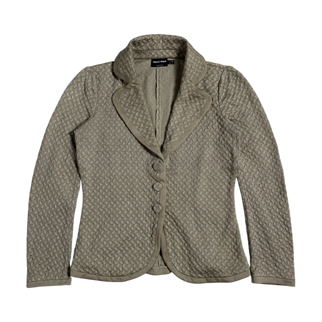 Giorgio armani lightweight patterned jacket