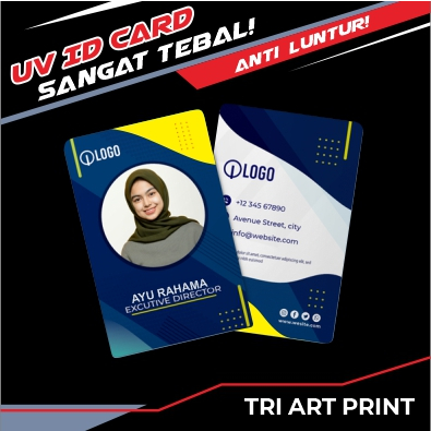 ID Card PVC Anti Luntur tebal 1mm
