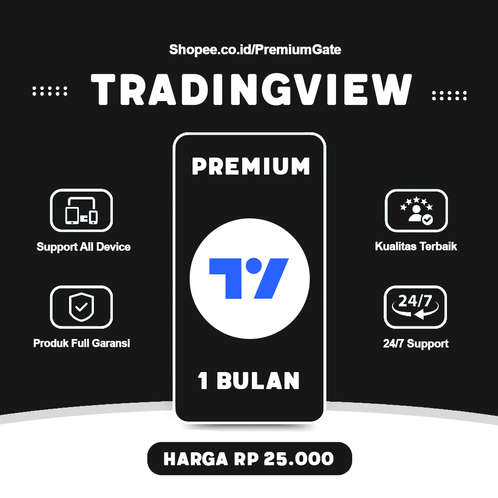 TradingView Premium 1 Tahun