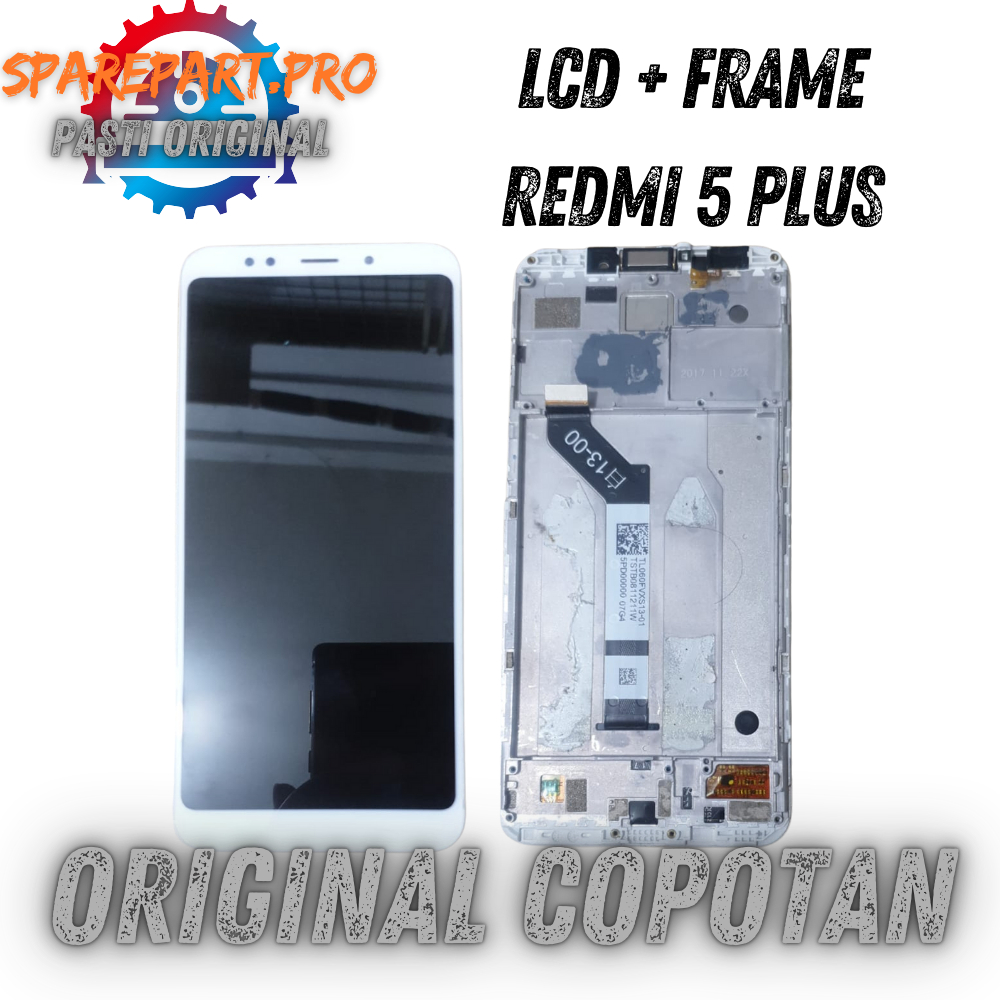 LCD + FRAME XIAOMI REDMI 5 PLUS ORIGINAL COPOTAN