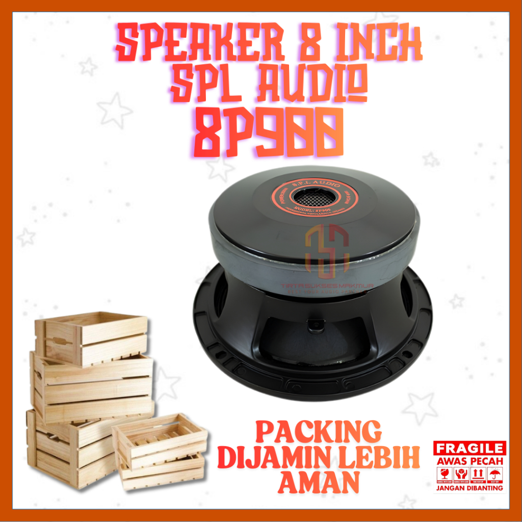 SPL Audio Speaker 8 Inch 8P900