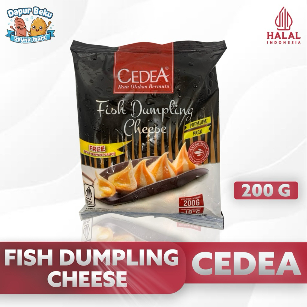 Cedea Fish Dumpling Cheese 250gr