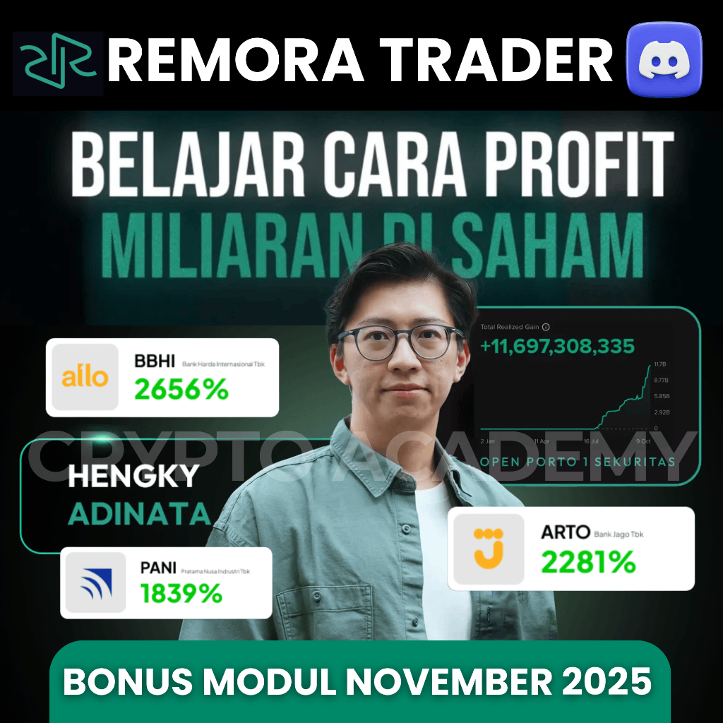 Discord Mirror Saham Remora Trading  | Signal Saham | IHSG | Hengky Adinata | Remora trader | Saham 