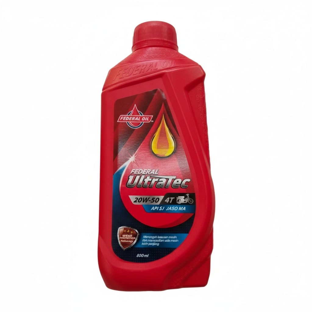 Oli Ultratec 800ml Oli Federal Ultratec 0,8ml Oli Mesin Federal Ultratec 800ml