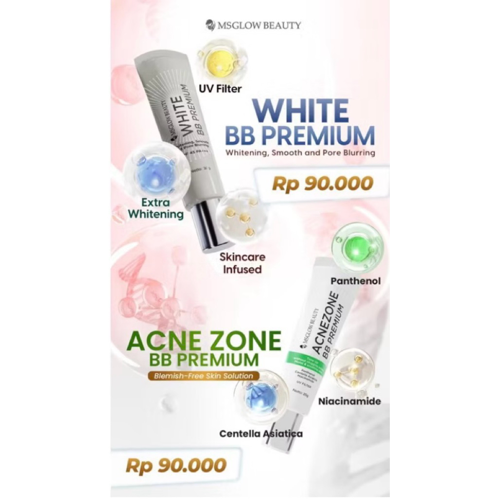 “BB White Premium Msglow & Ance Zone BB Premium