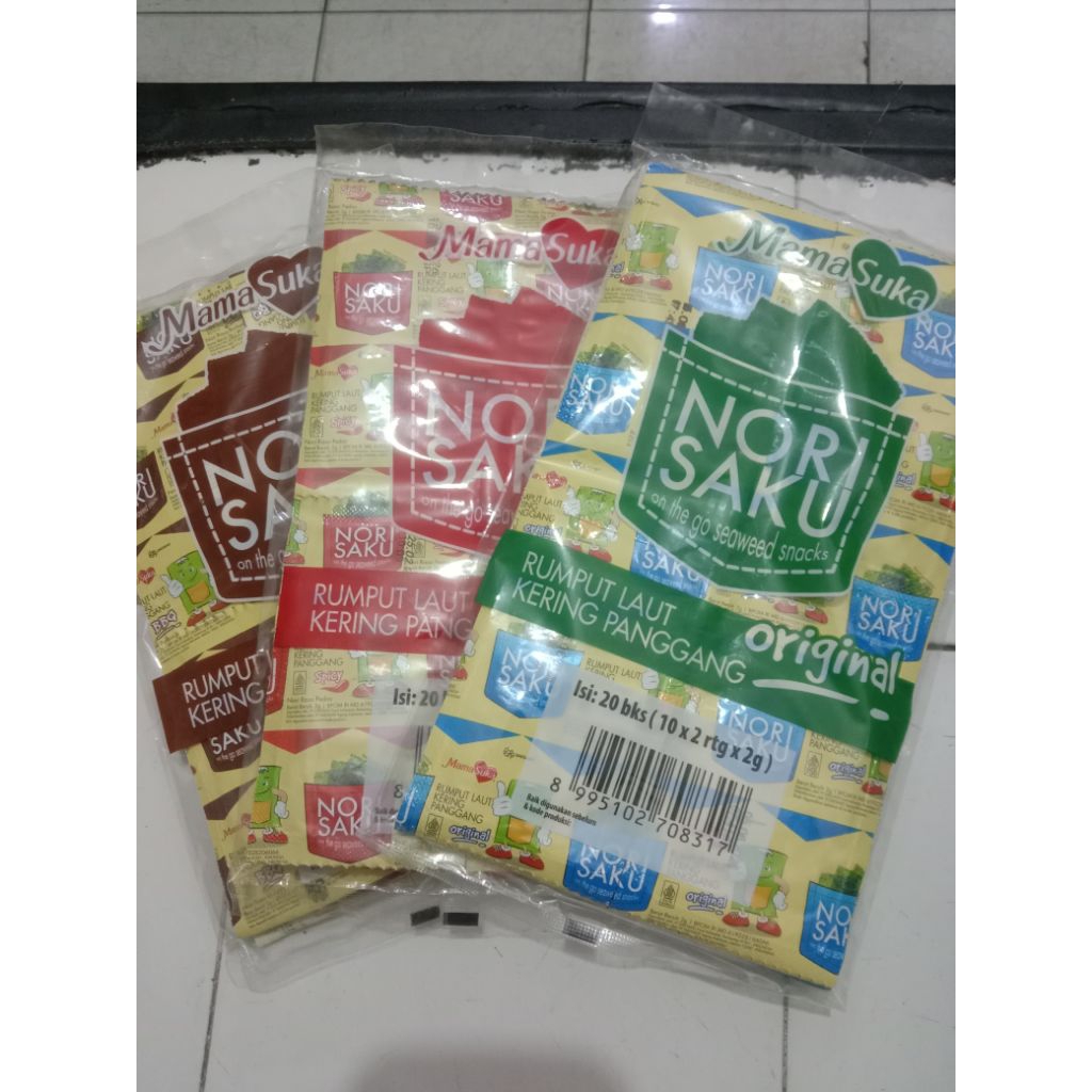 NORI SAKU MAMA SUKA 1 PACK ISI 20 Bks