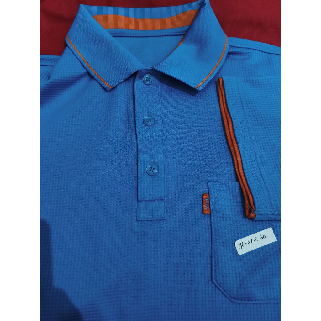 FGS KAOS JERSEY KERAH LENGAN PENDEK