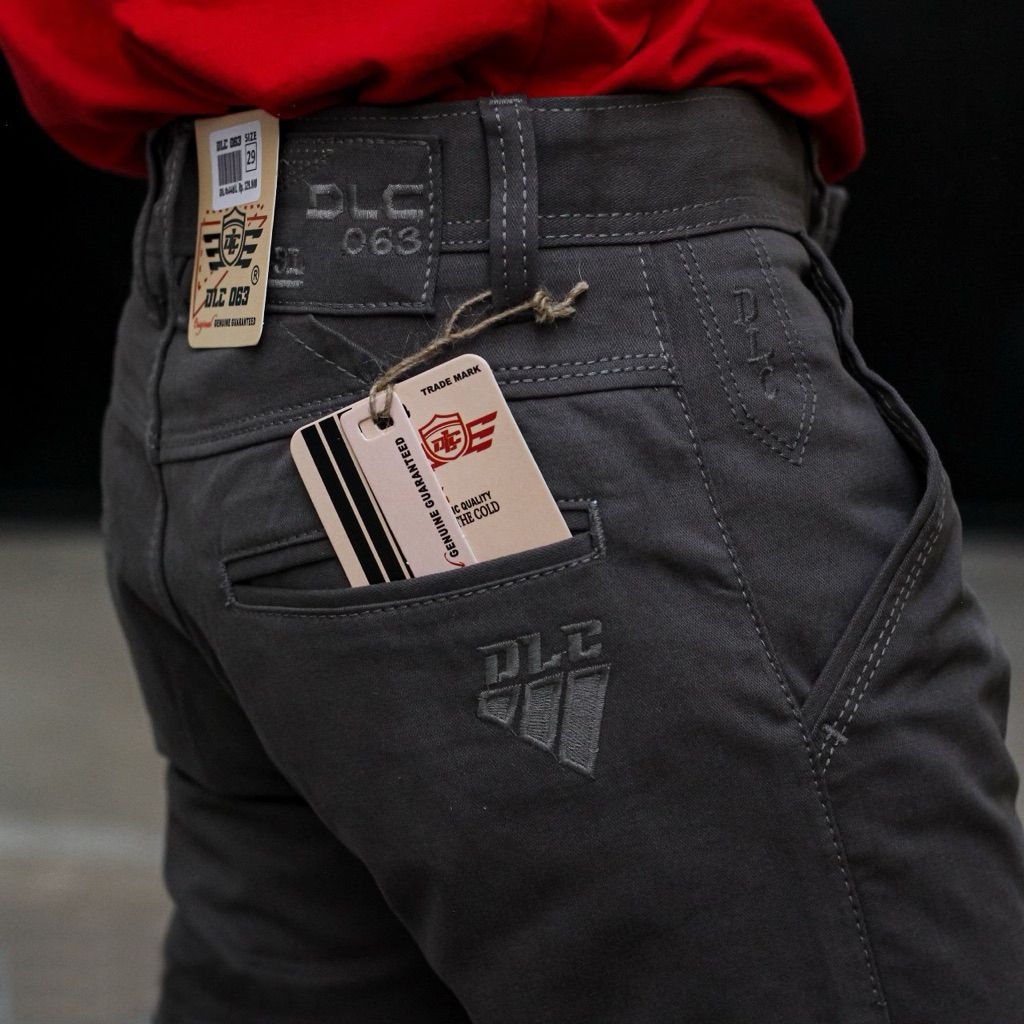 Celana Panjang Pria DLC 063//100%ORIGINAL//Celana KANVAS DLC 063 REGULER KWALITAS PREMIUM