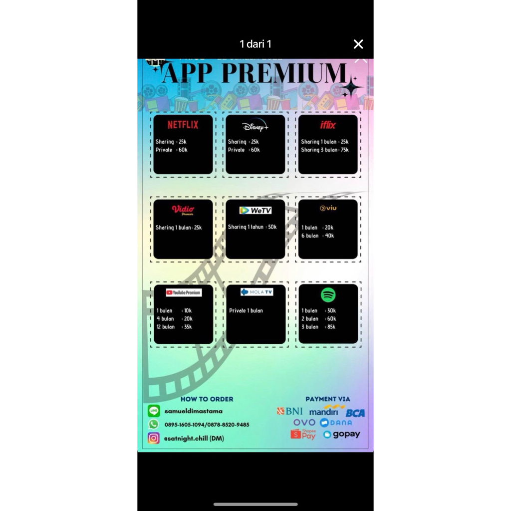 Netflix Akun Premium Tanpa VPN HD 4K - Kualitas Tontonan Maksimal
