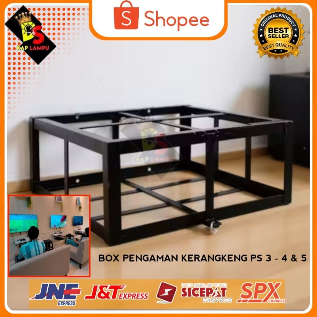 BOX PENGAMAN KERANGKENG PS 3 - 4 & 5 RENTAL PS