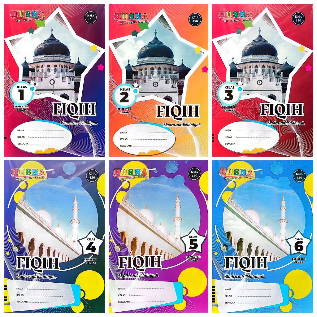 LKS HUSNA SD MI FIKIH KELAS 1 2 3 4 5 6 KURIKULUM MERDEKA KMA TERBARU SEMESTER 2 GENAP TA.2025/2026 