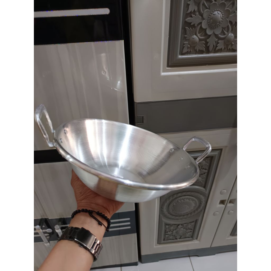 wajan aluminium tebal