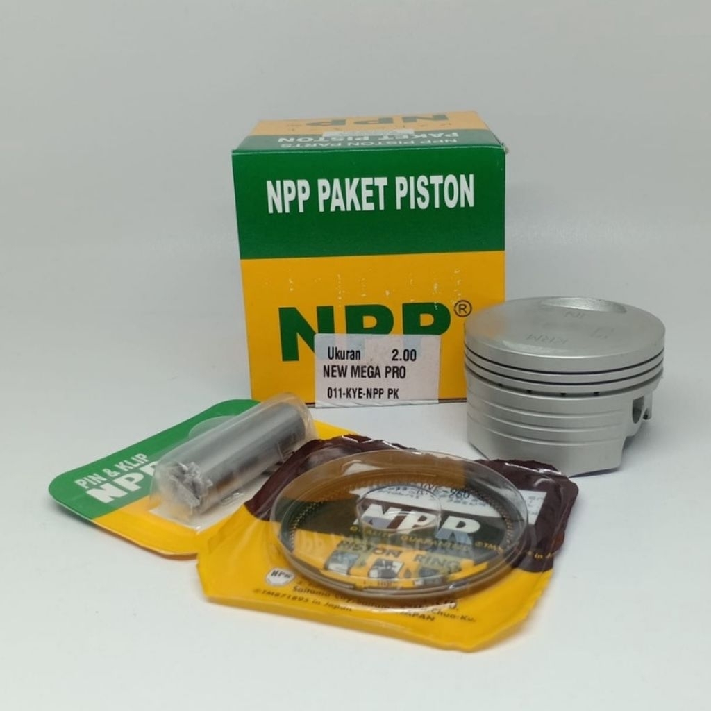 Piston Kit Ring Seher NPP. Mega Pro New Verza  CRF 150.STD 50 100 150 200