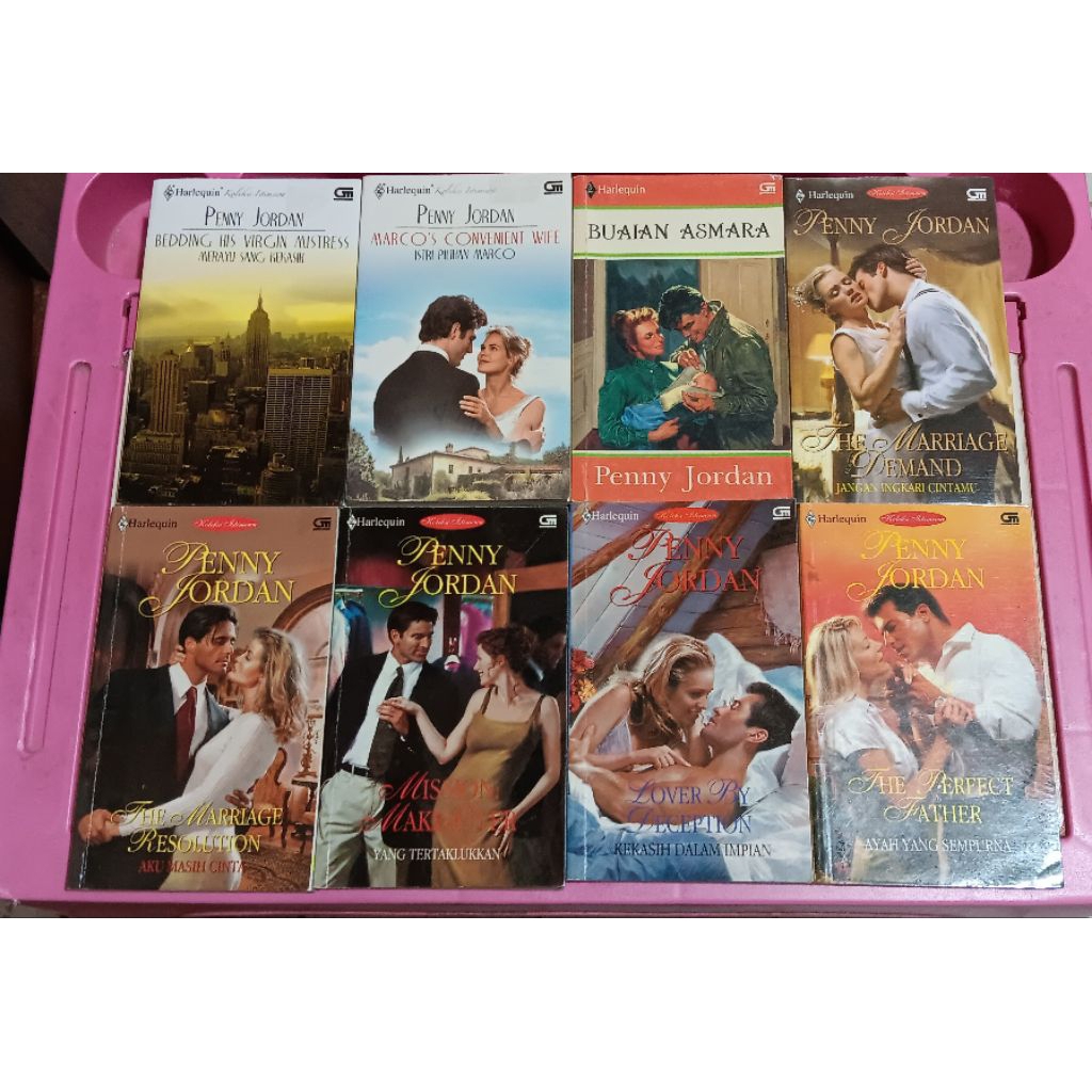 NOVEL PENNY JORDAN TERJEMAHAN INDONESIA ORIGINAL/NOVEL PENNY JORDAN BEKAS ORIGINAL