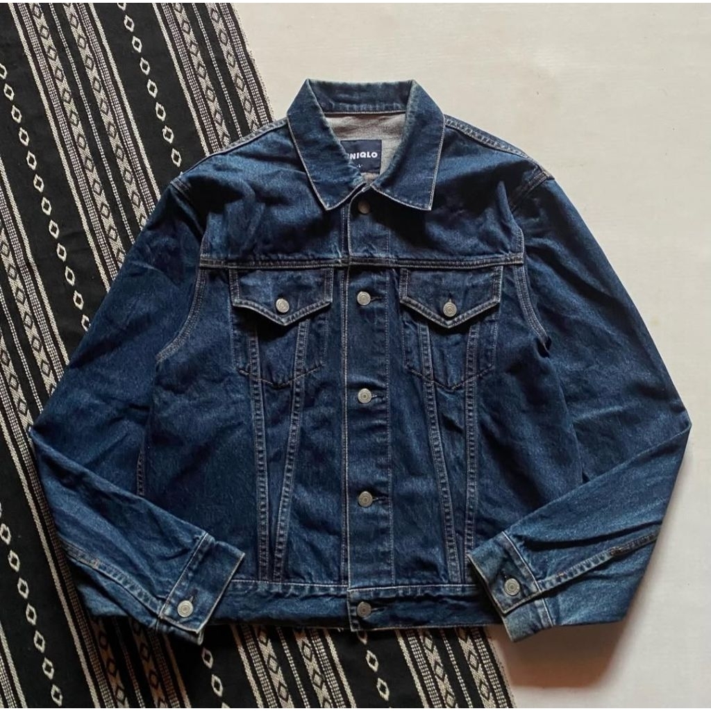 Jaket Denim Uniqlo