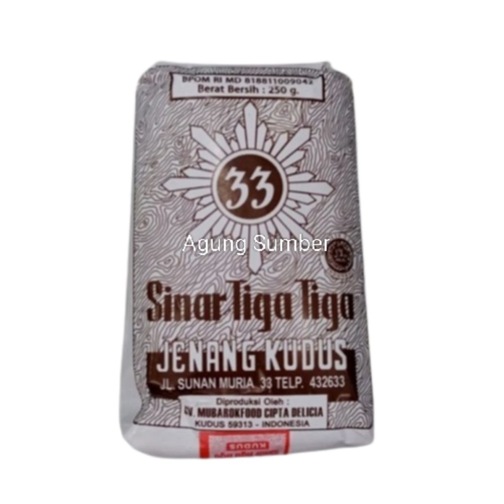 Jenang Kudus Sinar 33