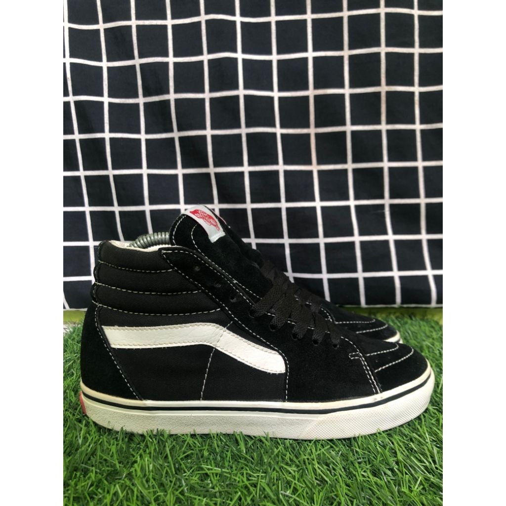 Vans Sk8 Hi Classic Black White Japan Market second original