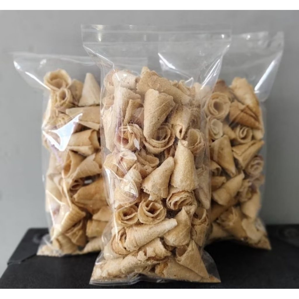 Opak Contong/Opak Gambir/Opak wijen