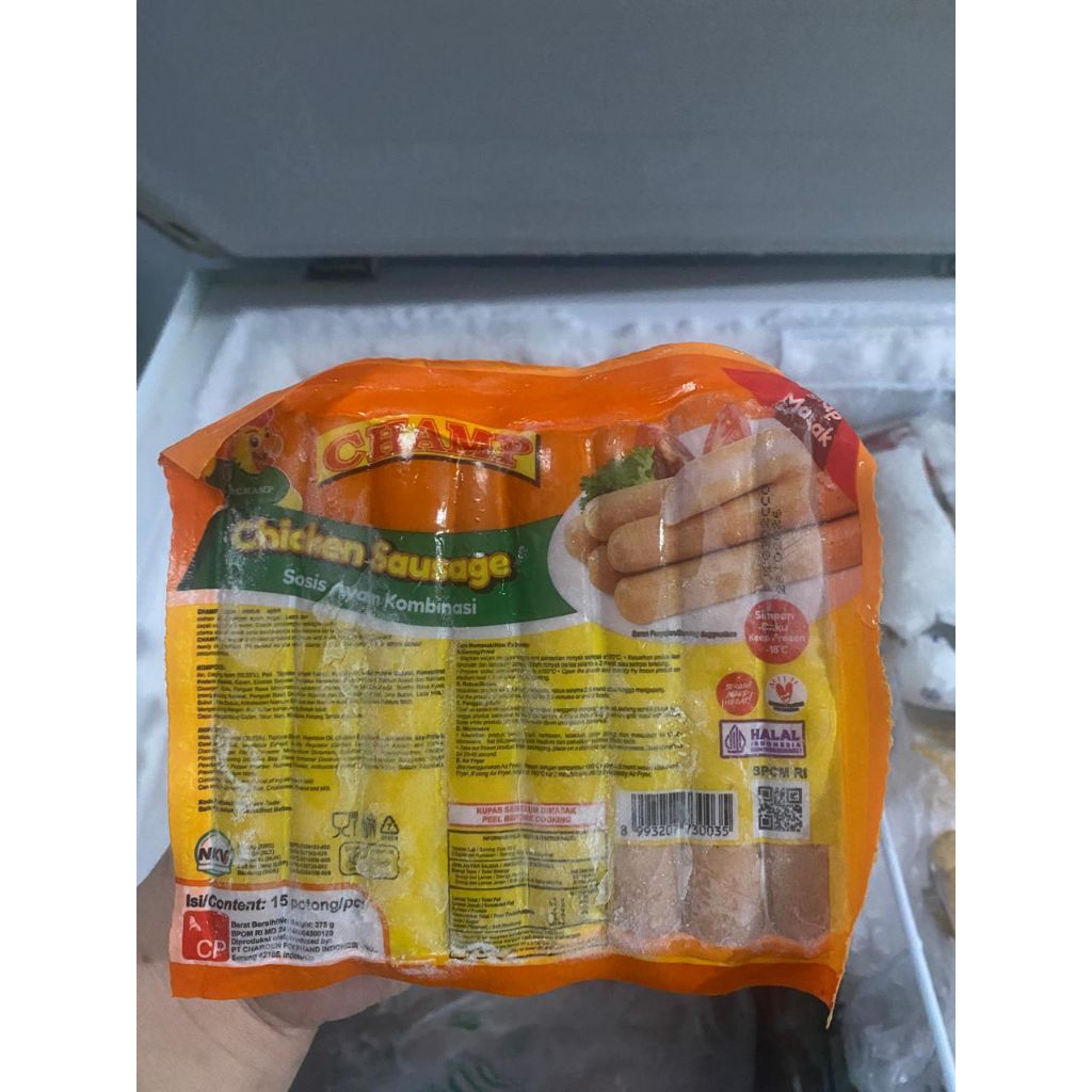 Sosis Champ 375 Gram