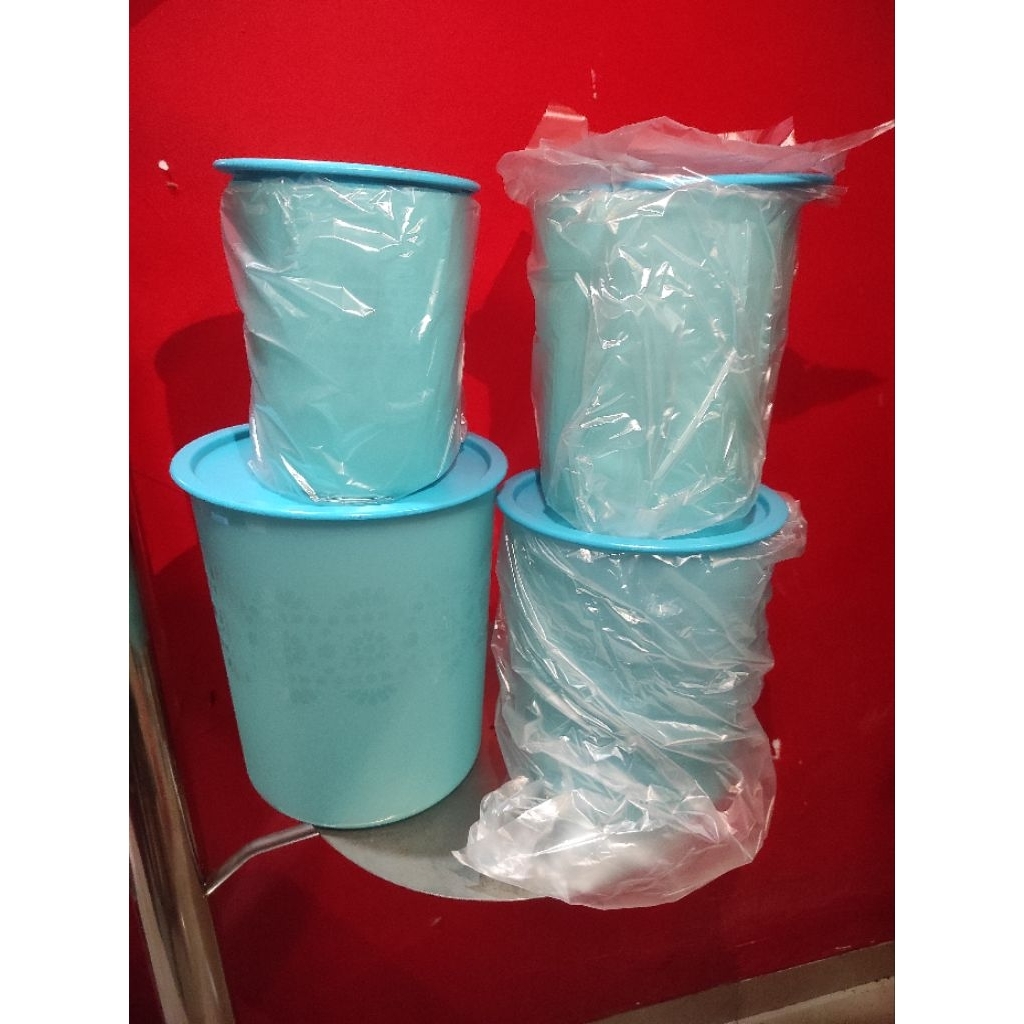 Mosaic Canister Tupperware