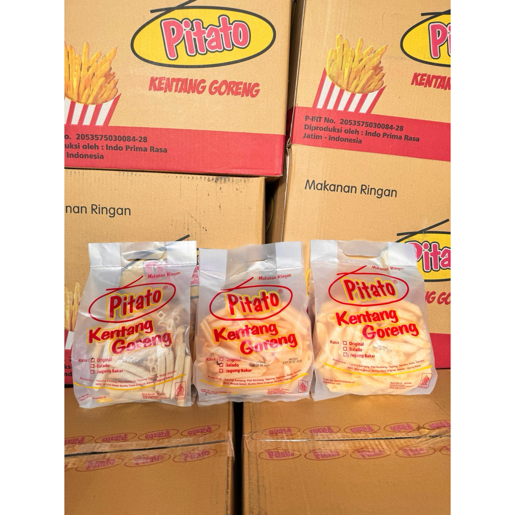 Pitato Kentang Goreng 95gr