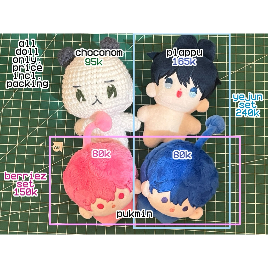 [PRELOVED] PLAVE HAMIN (MEOWMI) YEJUN BAMBY UNOFFICIAL DOLL (fan made / fan merch / fan doll)