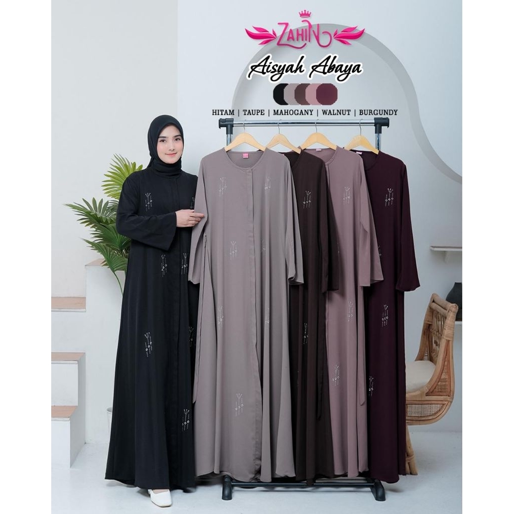 AISYAH ABAYA ORY ZAHIN/MARWAH ABAYA ZAHIN/LUNA ABAYA ORY ZAHIN COLLECTION/ABAYA MARINA SILK ORY ZAHI