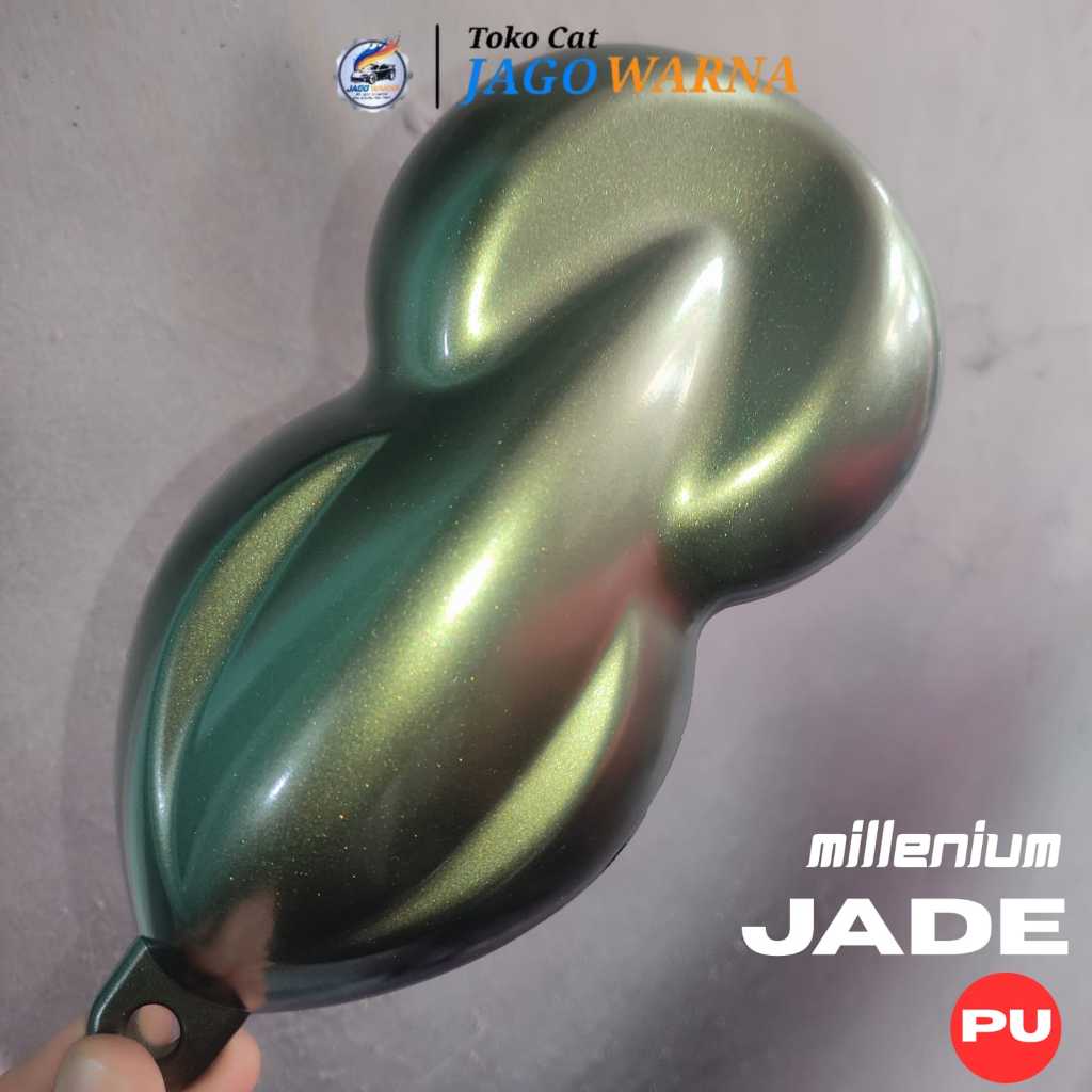 CAT MILLENIUM JADE METALLIC CAT PU 250ML  CAT BODY MOTOR MOBIL CAT VELG car paint epoxy paint Sempro