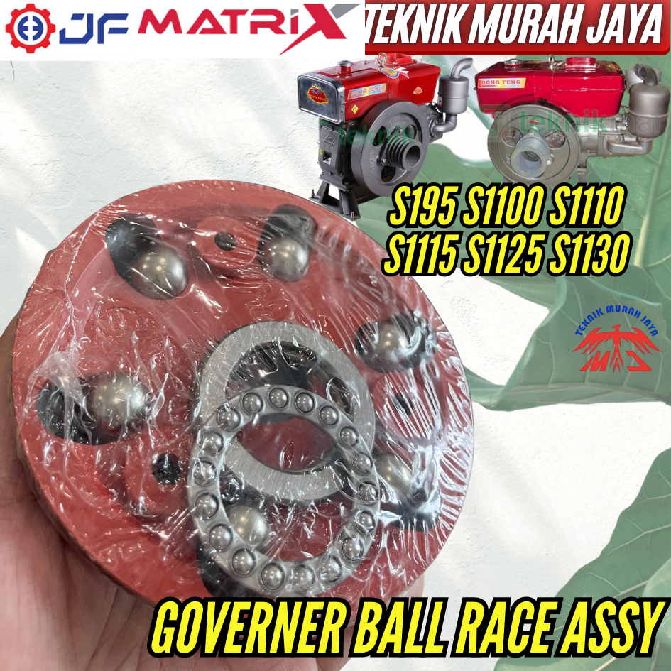 JF Original Governor Ball Race Assy LENGKAP 3 BAUT Fiber Viber Komplit Set gubernur Diesel Deksel Di
