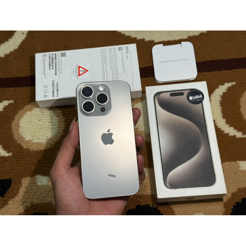 iphone 15pro 128gb ibox second