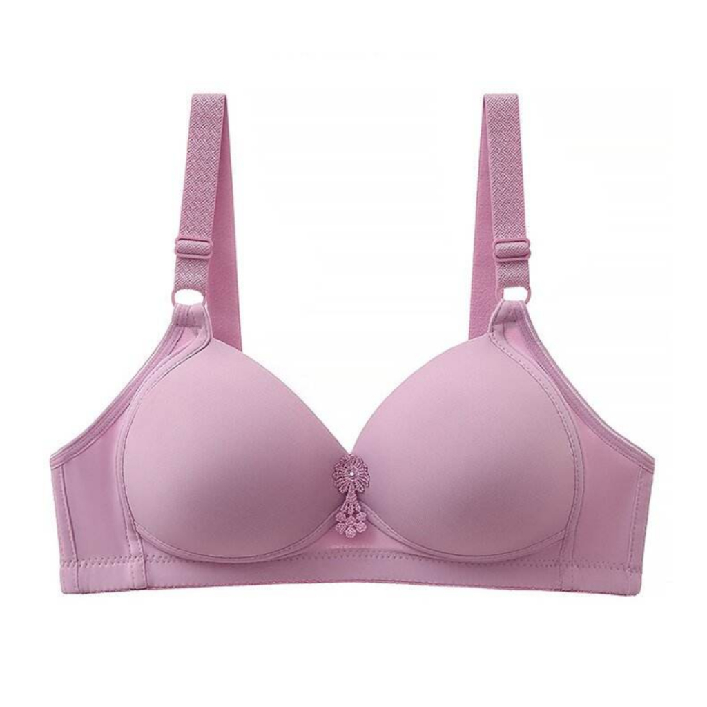 BH Lidily DW4177 Tanpa Kawat Busa Tipis | Bra Cup A Nyaman & Lembut