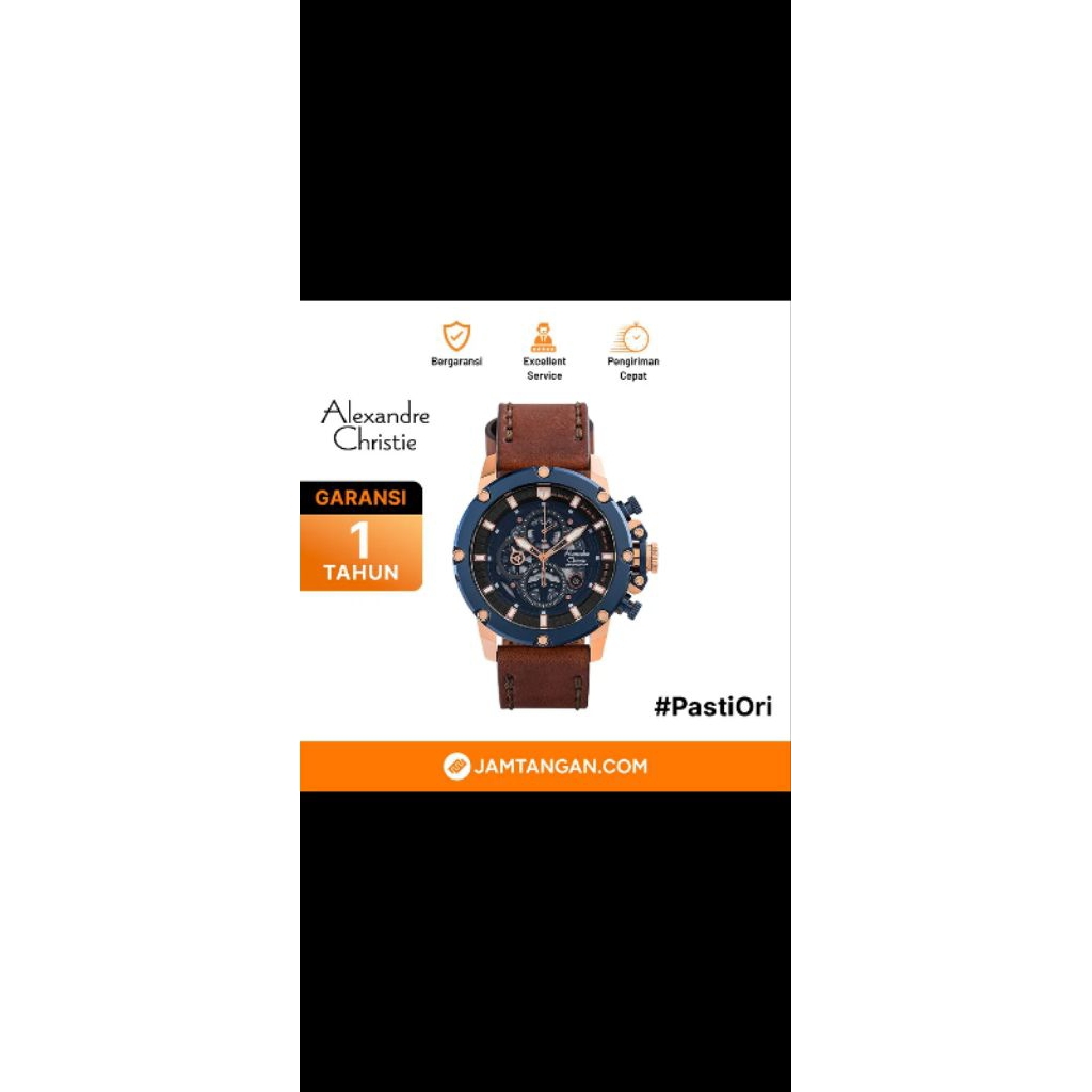 Jam Tangan Pria Alexander Christie AC-6564
