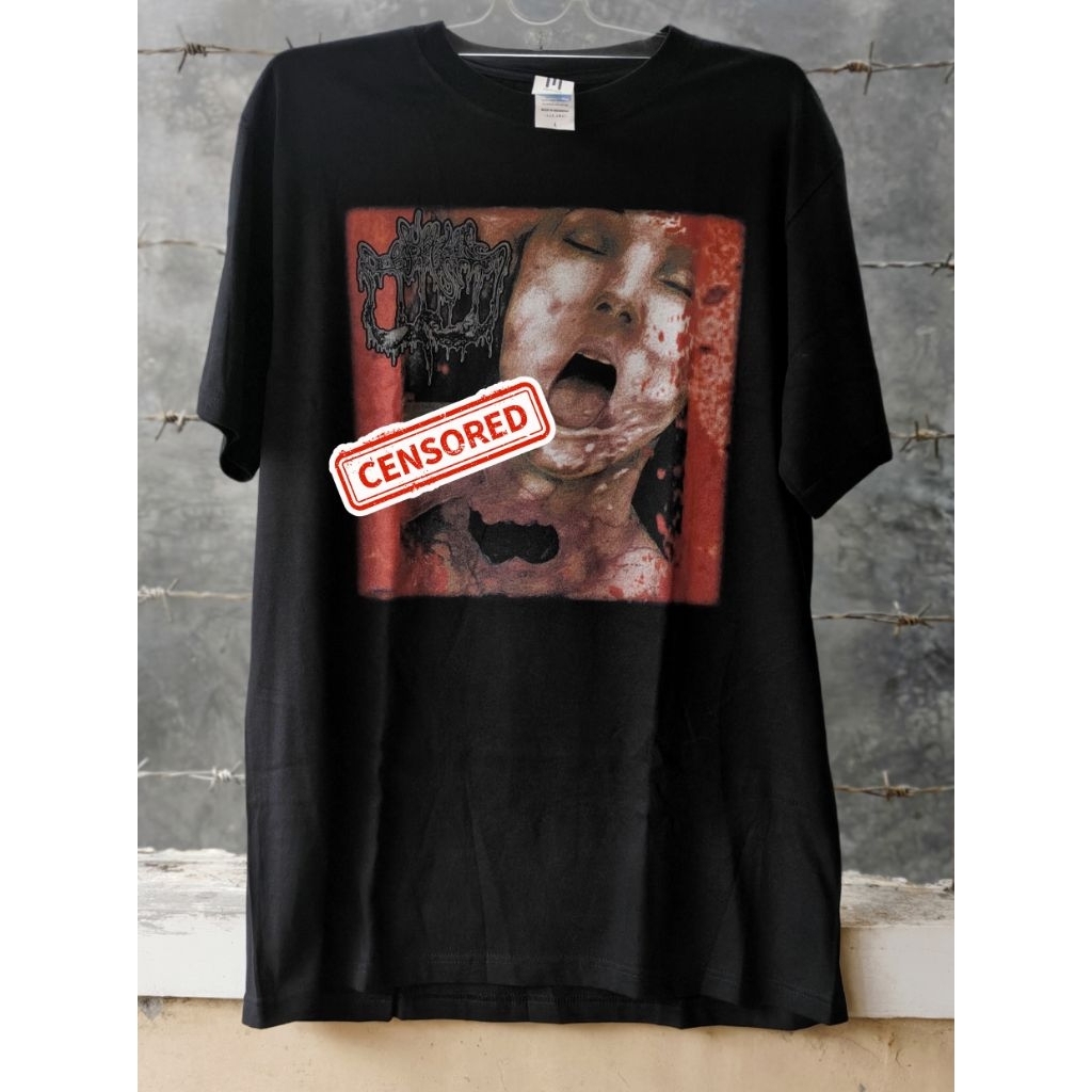 KAOS ORIGINAL SUBLIME CADAVERIC DECOMPOSITION (SIZE L)  KONDISI BARU