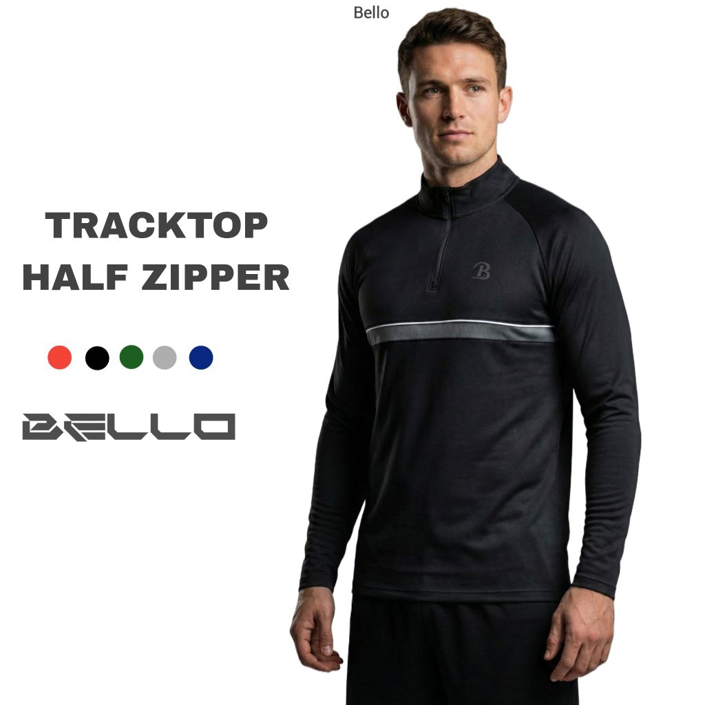 JAKET TRACKTOP HALFZIPPER SCUBA BAJU LATIHAN BAJU RUNNING MURAH SCUBA BAJU OLAHRAGA JAKET OLAHRAGA H
