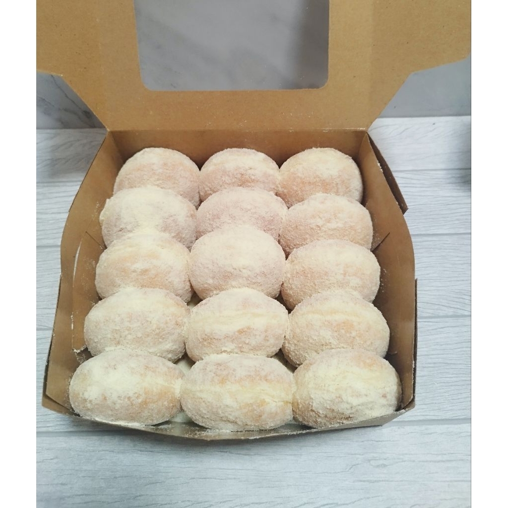 Pre Order Sourdough Bomboloni Susu Tanpa Isian Cream Mini Size Isi 5pc
