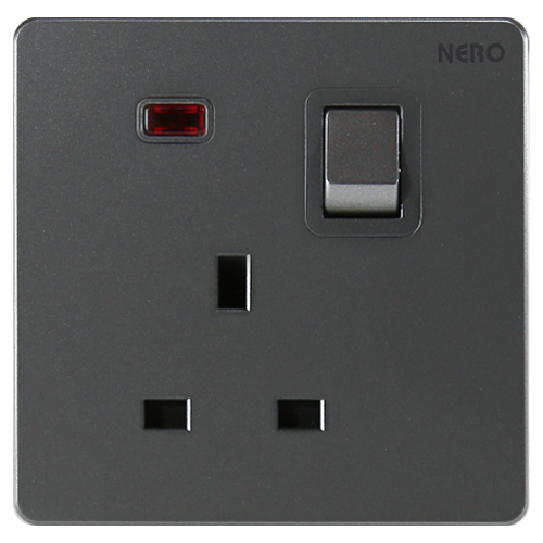 NERO STOPKONTAK AC CASA X21311VD-MATTE BLACK