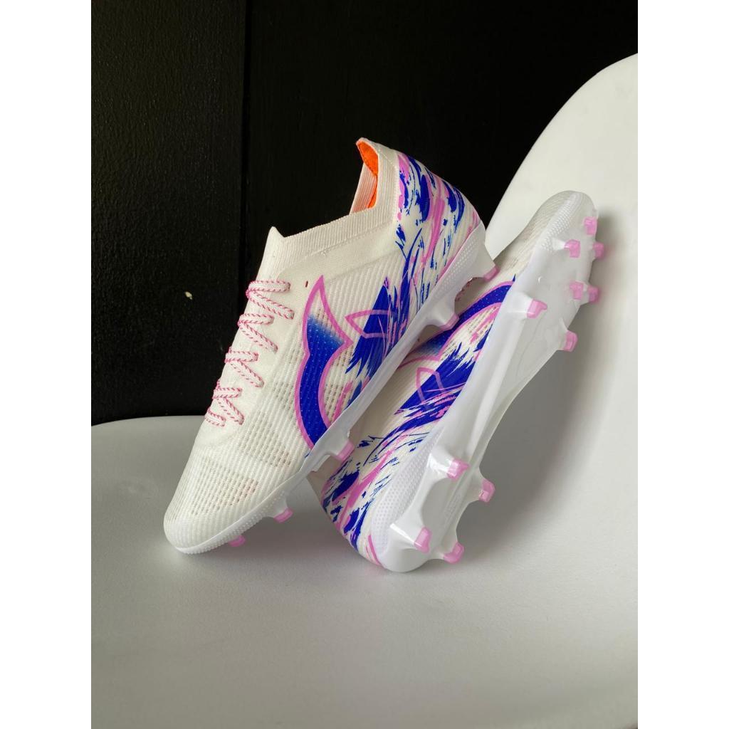 SEPATU BOLA ORTUSEIGHT CATALYST LIBERTE VIRTUS FG WHITE PINK TERMURAH 