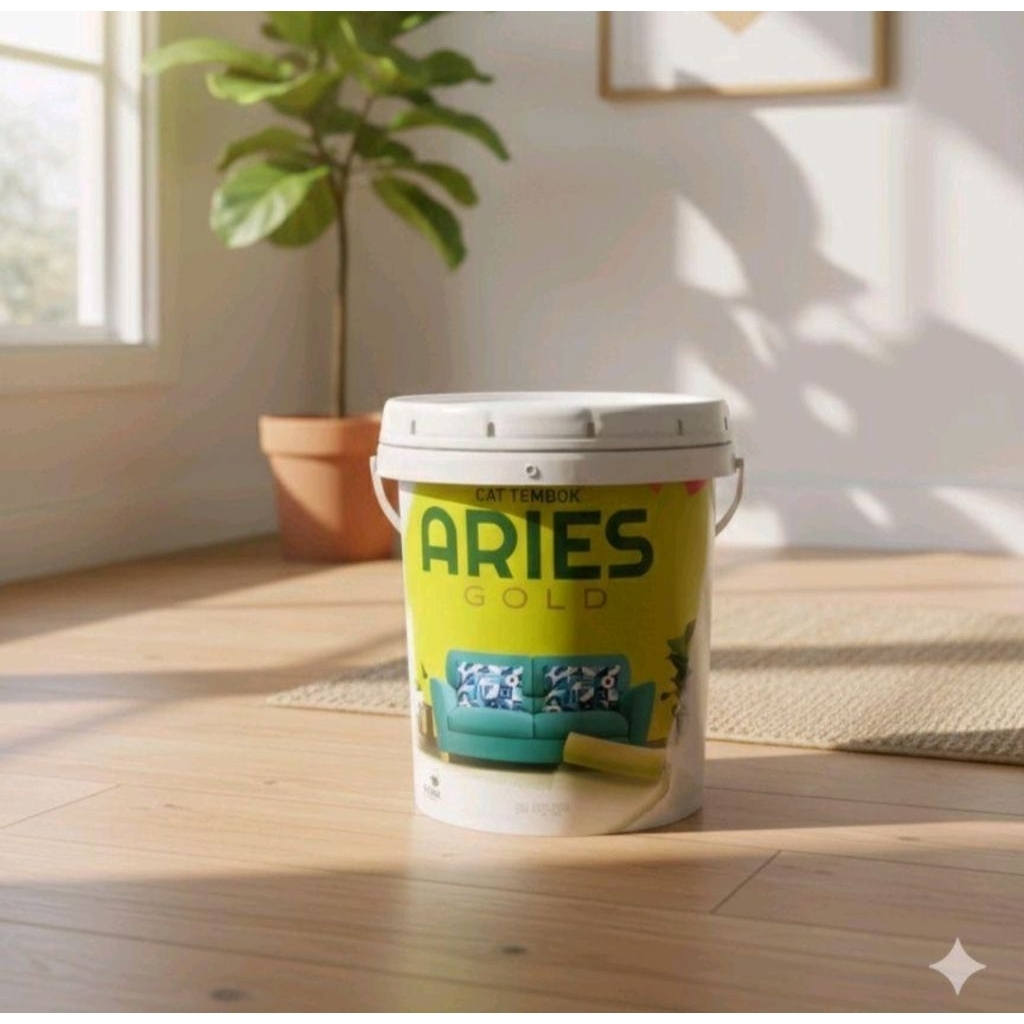 aries Gold Ukuran 20kg ,Cat Tembok Anti jamur Anti Lumur,Avian Brand