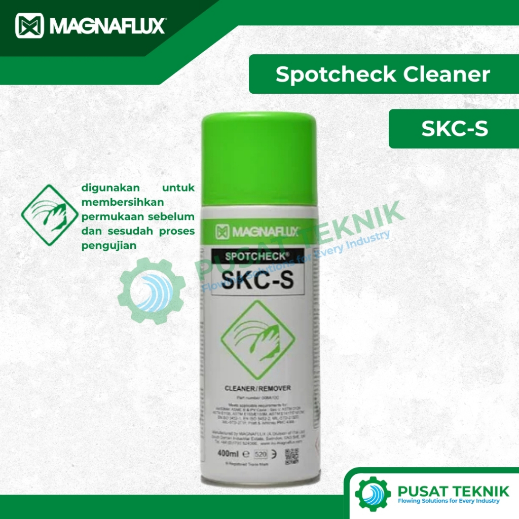 Magnaflux Spotcheck Cleaner SKC-S Developer SKD-S2 Penetrant SKL-SP2