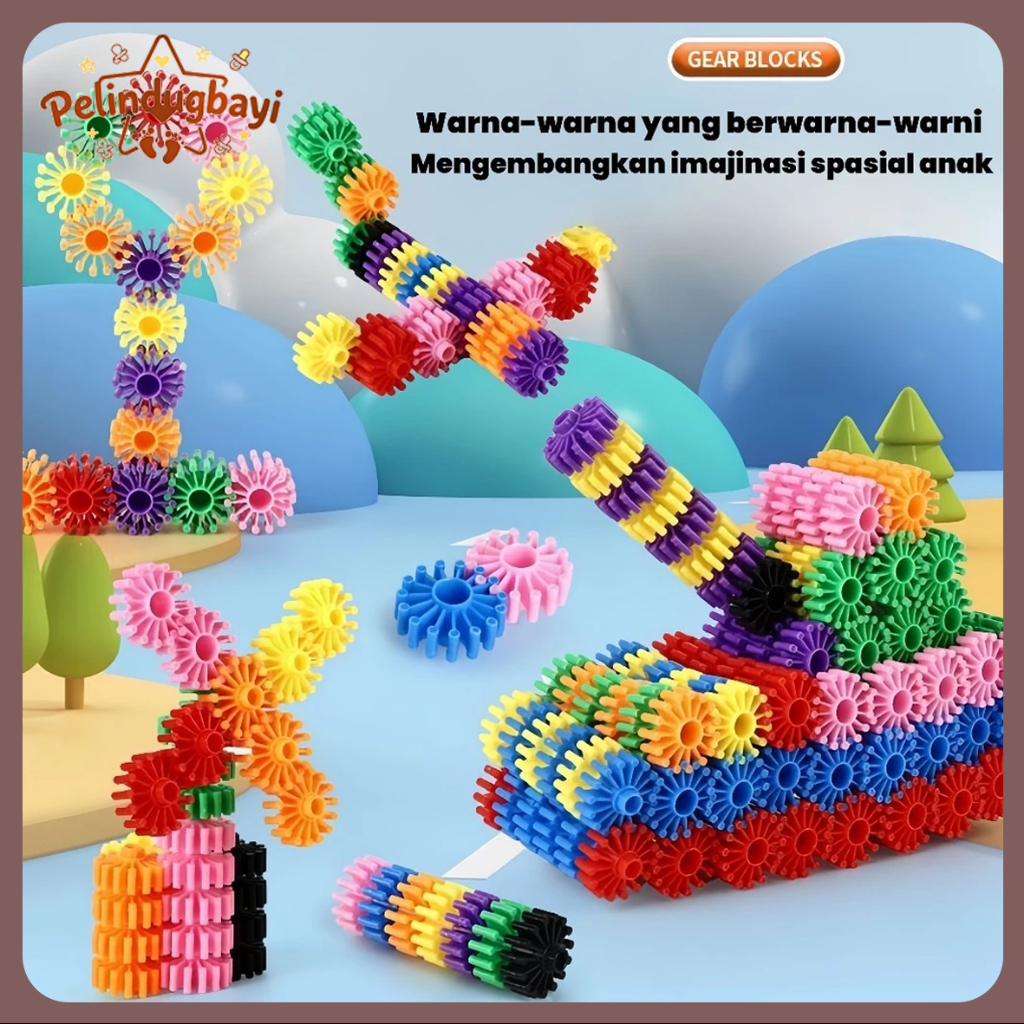 Diy Balok Susun Mainan Edukasi Anak Permainan Desktop Anak