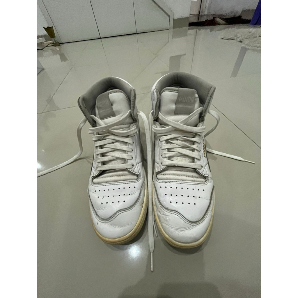 sepatu basket Puma ralph sampson mid. Size 42,5