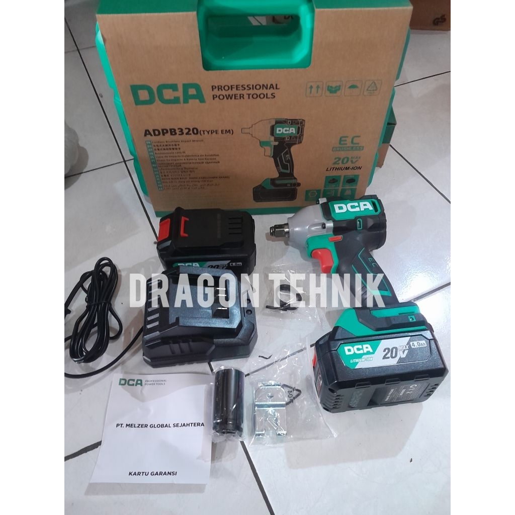 Mesin Bor Cordless Impact DCA ADPB320 (TYPE EM)