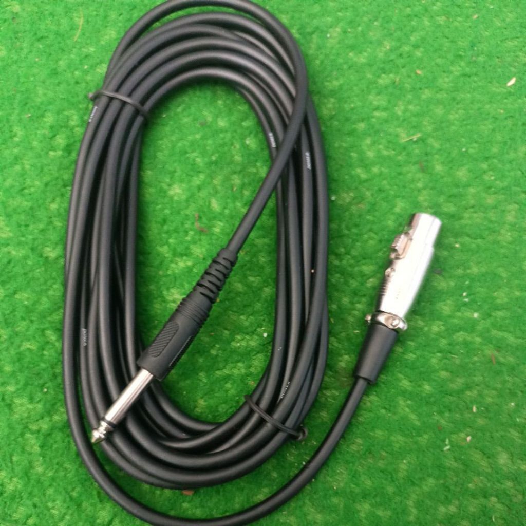 kabel mikrofon panjang 4,5mtr