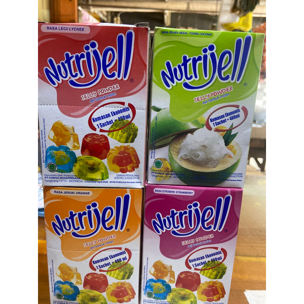 Nutrijell Aneka Rasa (1 kotak isi 12pcs)