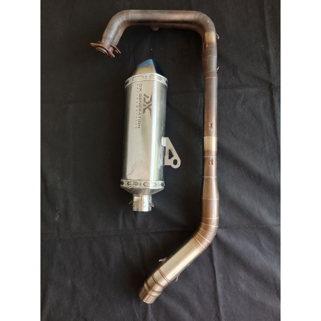 COD knalpot dx full sistem pnp ninja 250 karbu/fi old
